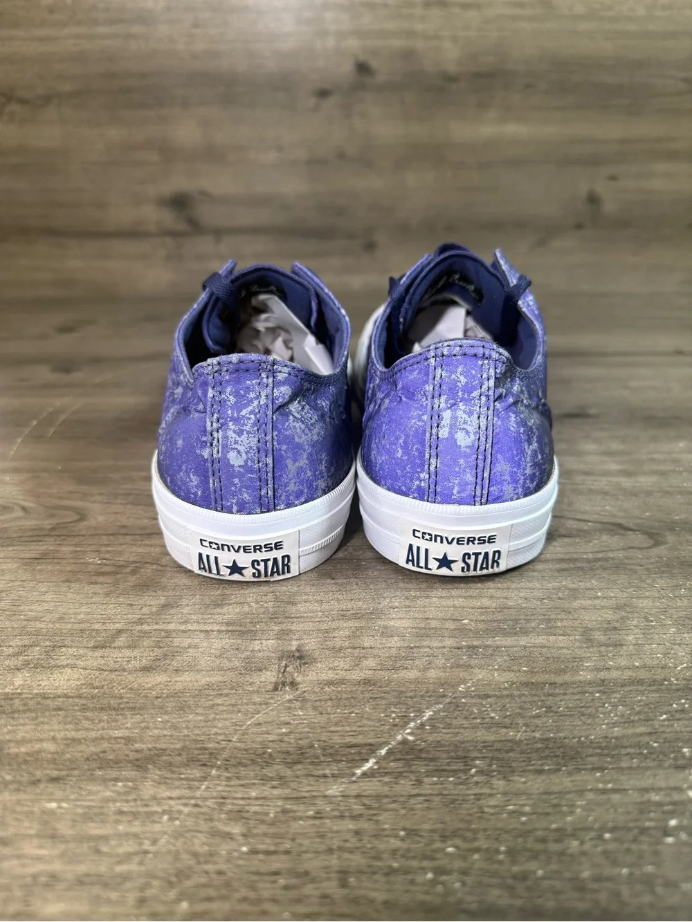 Converse Chuck Taylor II Ox 153549C Purple Acid Wash Lunarlon Mens 11.5